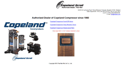 Desktop Screenshot of copeland.thainair.com