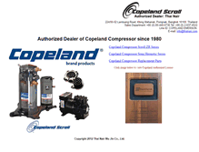 Tablet Screenshot of copeland.thainair.com
